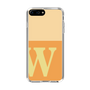 Slim Protection Case［ Original - initial two tone - W orange ］