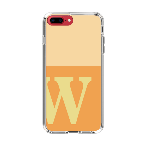 Slim Protection Case［ Original - initial two tone - W orange ］