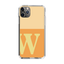 Slim Protection Case［ Original - initial two tone - W orange ］