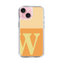 Slim Protection Case［ Original - initial two tone - W orange ］