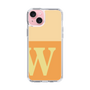 Slim Protection Case［ Original - initial two tone - W orange ］