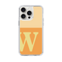 Slim Protection Case［ Original - initial two tone - W orange ］