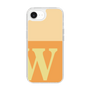Slim Protection Case［ Original - initial two tone - W orange ］