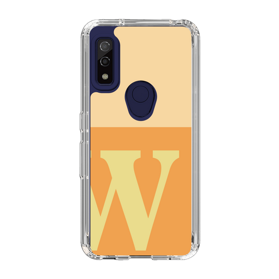 Slim Protection Case［ Original - initial two tone - W orange ］