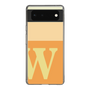 Slim Protection Case［ Original - initial two tone - W orange ］