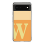Slim Protection Case［ Original - initial two tone - W orange ］