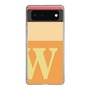 Slim Protection Case［ Original - initial two tone - W orange ］