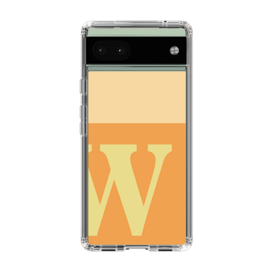 Slim Protection Case［ Original - initial two tone - W orange ］