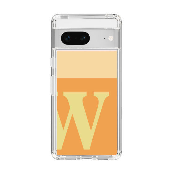 Slim Protection Case［ Original - initial two tone - W orange ］