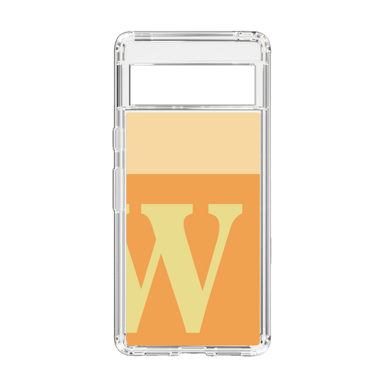 Slim Protection Case［ Original - initial two tone - W orange ］