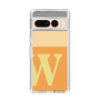 Slim Protection Case［ Original - initial two tone - W orange ］