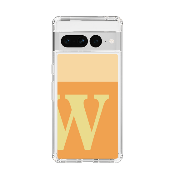 Slim Protection Case［ Original - initial two tone - W orange ］