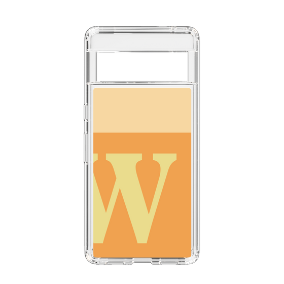 Slim Protection Case［ Original - initial two tone - W orange ］