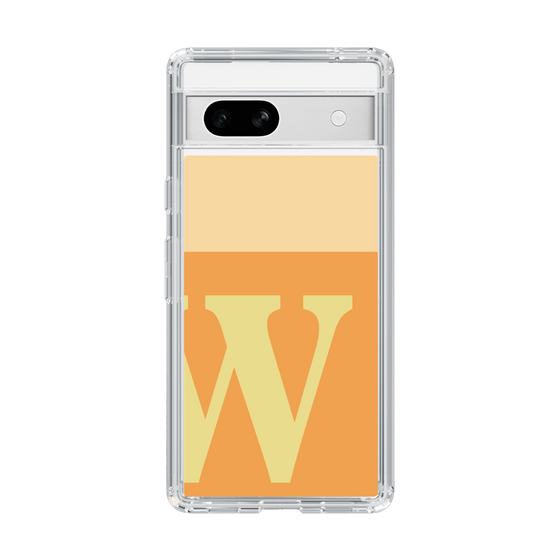 Slim Protection Case［ Original - initial two tone - W orange ］