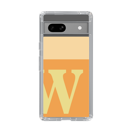 Slim Protection Case［ Original - initial two tone - W orange ］