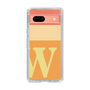 Slim Protection Case［ Original - initial two tone - W orange ］