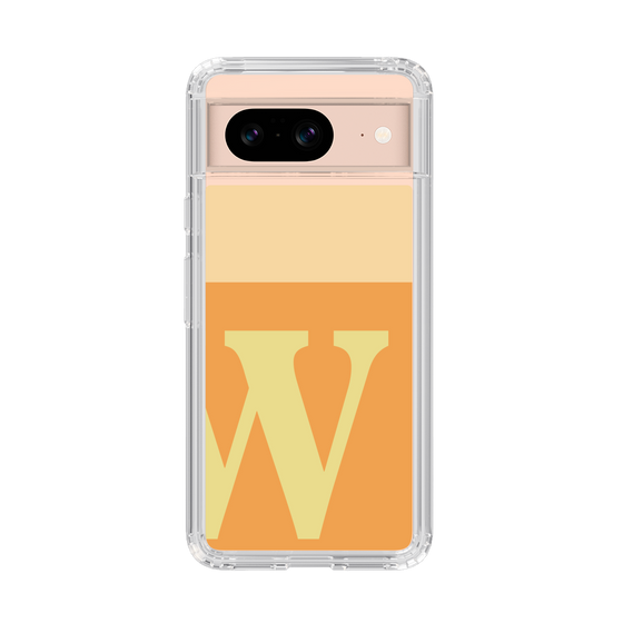 Slim Protection Case［ Original - initial two tone - W orange ］