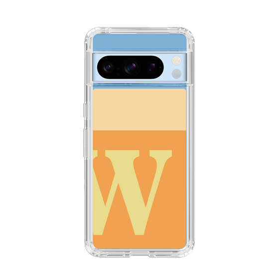Slim Protection Case［ Original - initial two tone - W orange ］