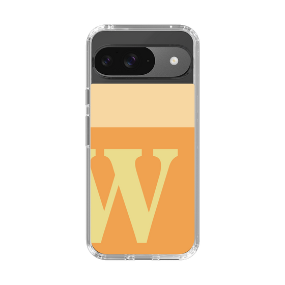 Slim Protection Case［ Original - initial two tone - W orange ］