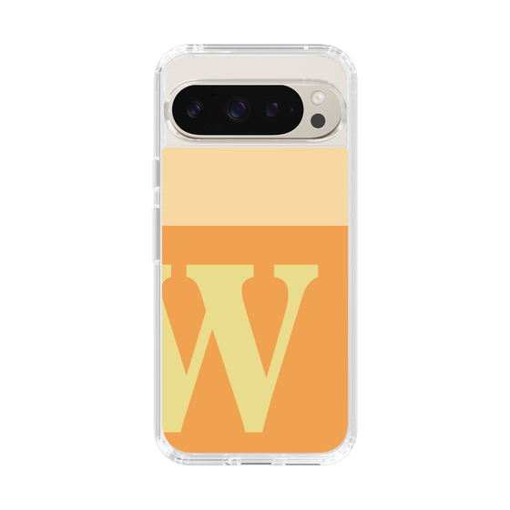 Slim Protection Case［ Original - initial two tone - W orange ］