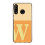Slim Protection Case［ Original - initial two tone - W orange ］