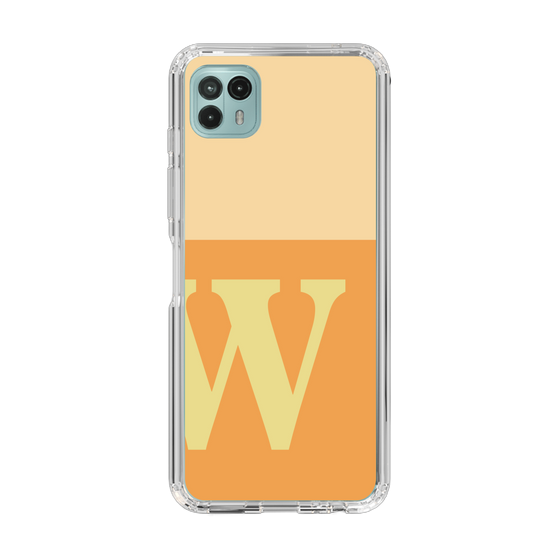 Slim Protection Case［ Original - initial two tone - W orange ］