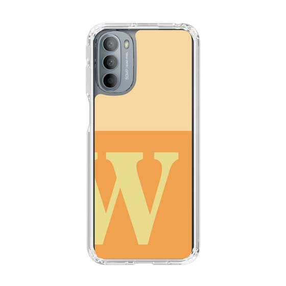Slim Protection Case［ Original - initial two tone - W orange ］