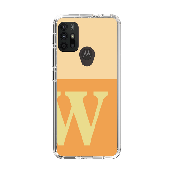 Slim Protection Case［ Original - initial two tone - W orange ］