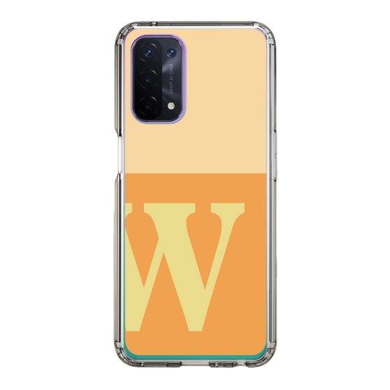 Slim Protection Case［ Original - initial two tone - W orange ］