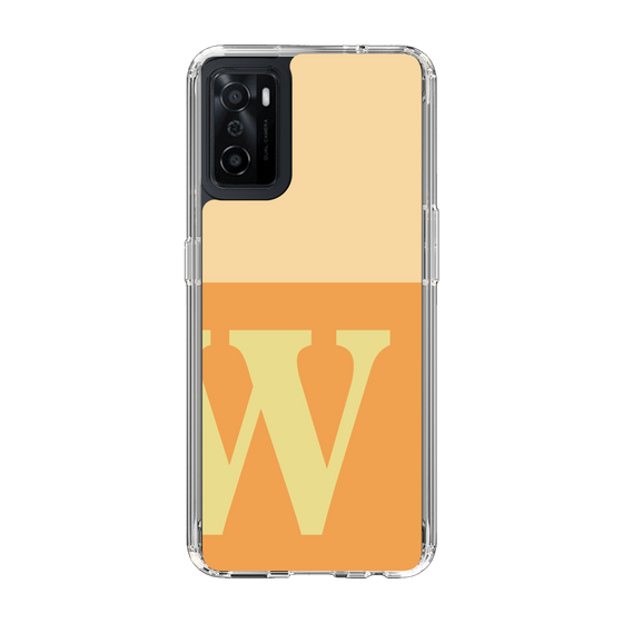 Slim Protection Case［ Original - initial two tone - W orange ］