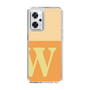 Slim Protection Case［ オリジナル - initial two tone - W orange ］
