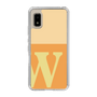 Slim Protection Case［ Original - initial two tone - W orange ］