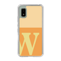 Slim Protection Case［ Original - initial two tone - W orange ］