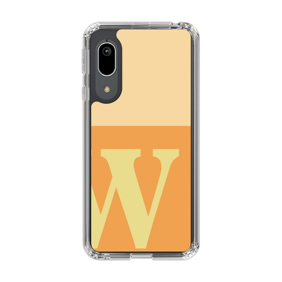 Slim Protection Case［ Original - initial two tone - W orange ］