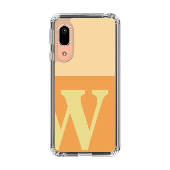 Slim Protection Case［ Original - initial two tone - W orange ］