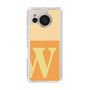 Slim Protection Case［ Original - initial two tone - W orange ］