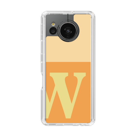 Slim Protection Case［ Original - initial two tone - W orange ］