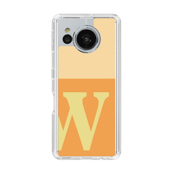 Slim Protection Case［ Original - initial two tone - W orange ］