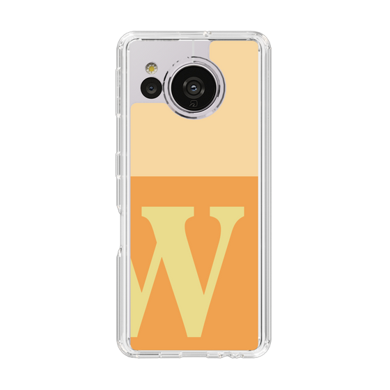 Slim Protection Case［ Original - initial two tone - W orange ］
