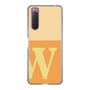 Slim Protection Case［ Original - initial two tone - W orange ］