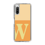 Slim Protection Case［ Original - initial two tone - W orange ］