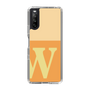 Slim Protection Case［ Original - initial two tone - W orange ］
