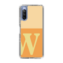 Slim Protection Case［ Original - initial two tone - W orange ］