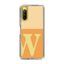 Slim Protection Case［ Original - initial two tone - W orange ］