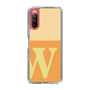 Slim Protection Case［ Original - initial two tone - W orange ］