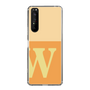 Slim Protection Case［ Original - initial two tone - W orange ］