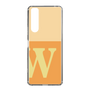 Slim Protection Case［ Original - initial two tone - W orange ］