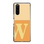 Slim Protection Case［ Original - initial two tone - W orange ］