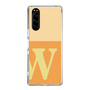 Slim Protection Case［ Original - initial two tone - W orange ］