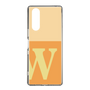 Slim Protection Case［ Original - initial two tone - W orange ］